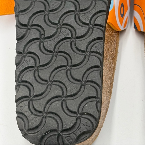 Birkenstock Kids Sandals with Orange and Blue Circles - Picture 12 of 12